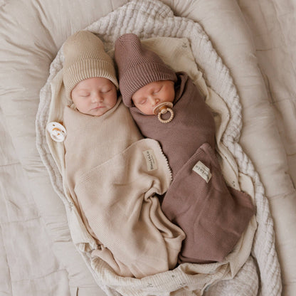 100% Organic Cotton Luxe Collection Baby Swaddle Blanket