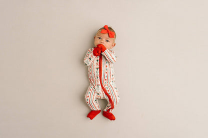Christmas Dainty Bow Bamboo Sleeper