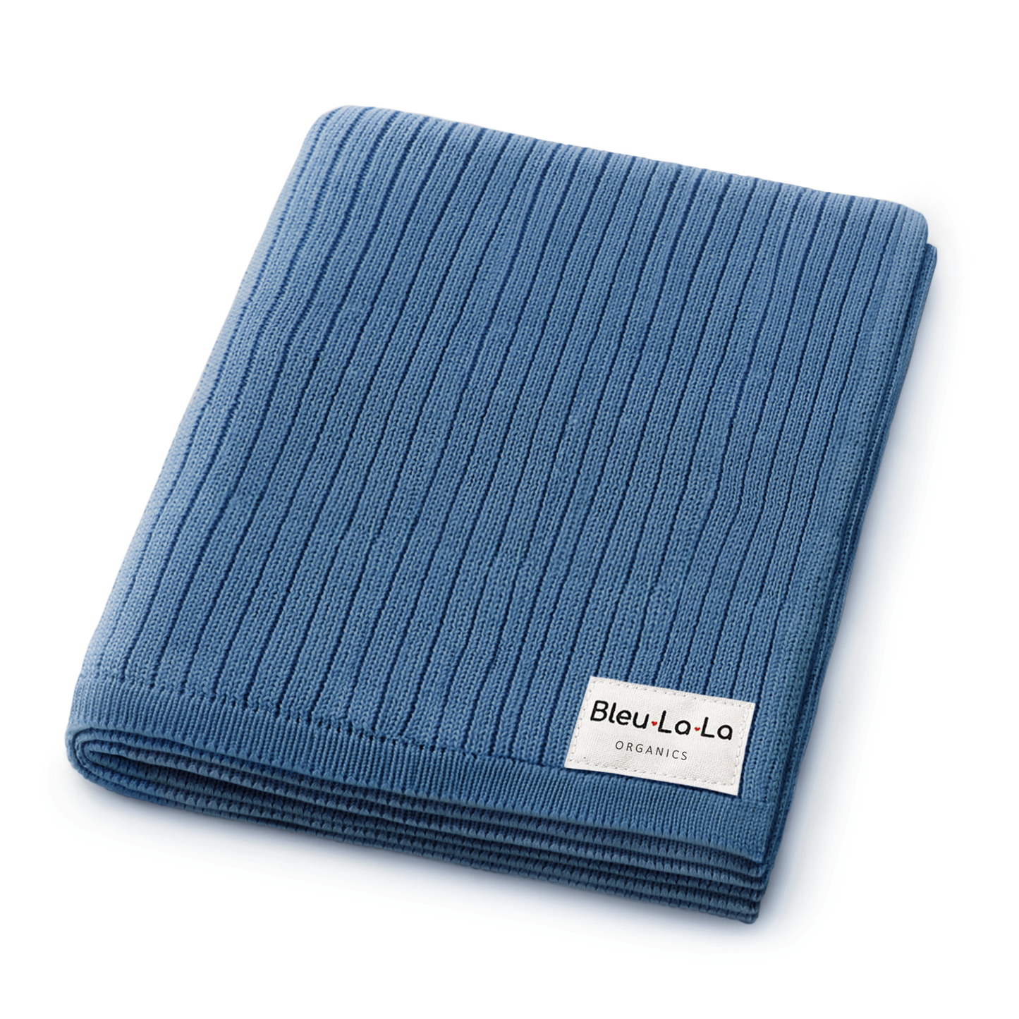 NEW! 100% Luxury Organic Cotton Ribbed Baby Swaddle Blanket