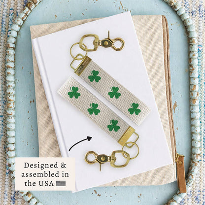 Shamrock Keychain | St. Patrick's Day Gift | Bag Charm