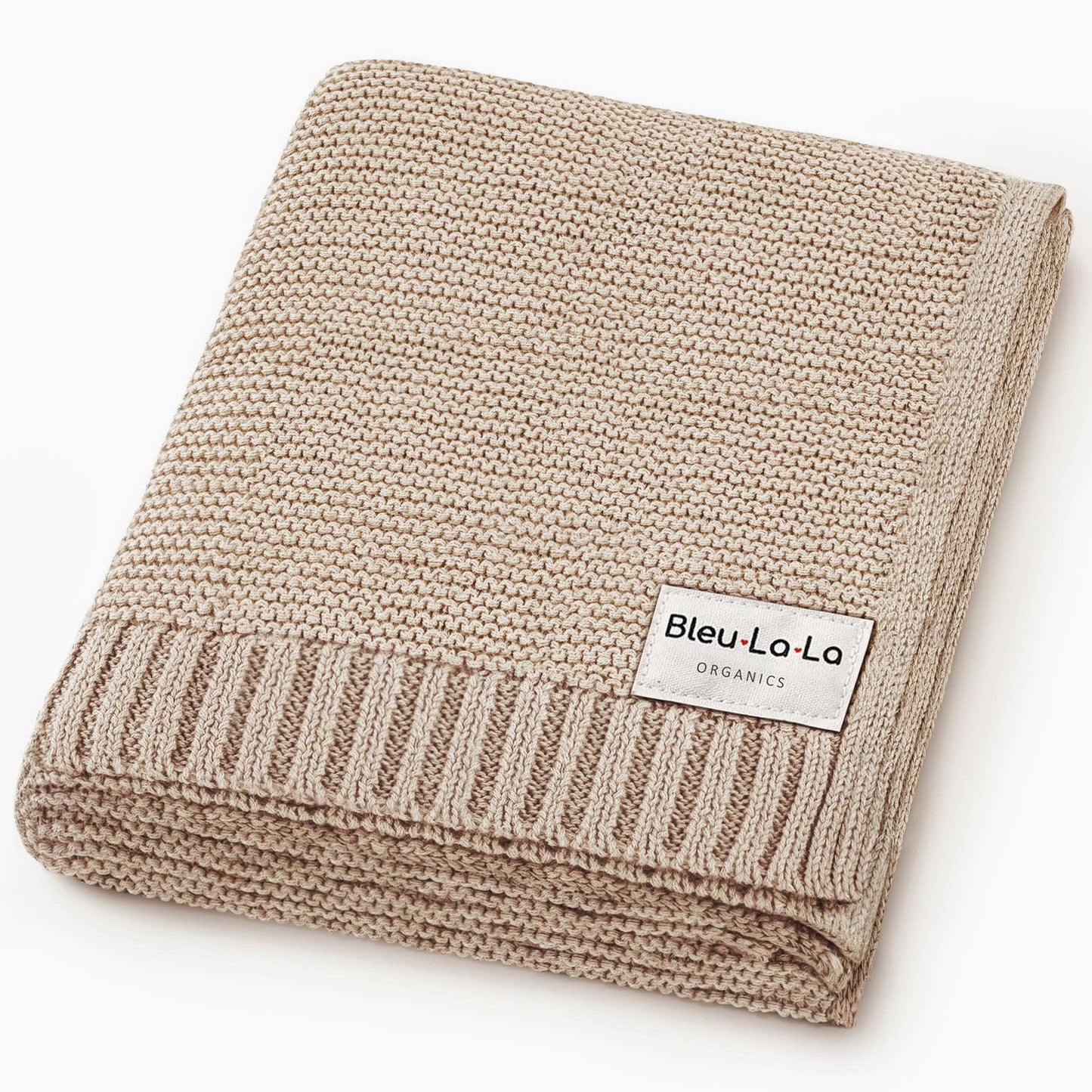 100% Organic Luxury Cotton Swaddle Receiving Baby Blanket