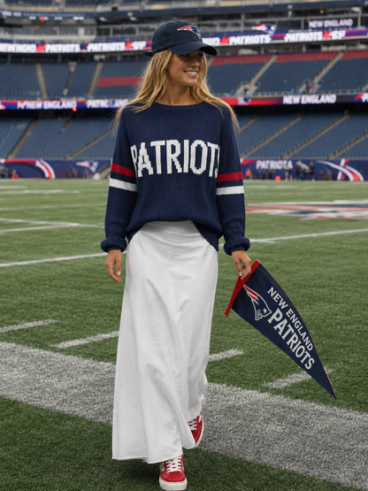 Patriots Campus Cotton Sweater
