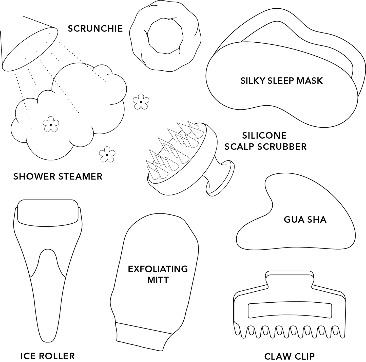 Super Spa Set | Coral | Self-Care, Wellness