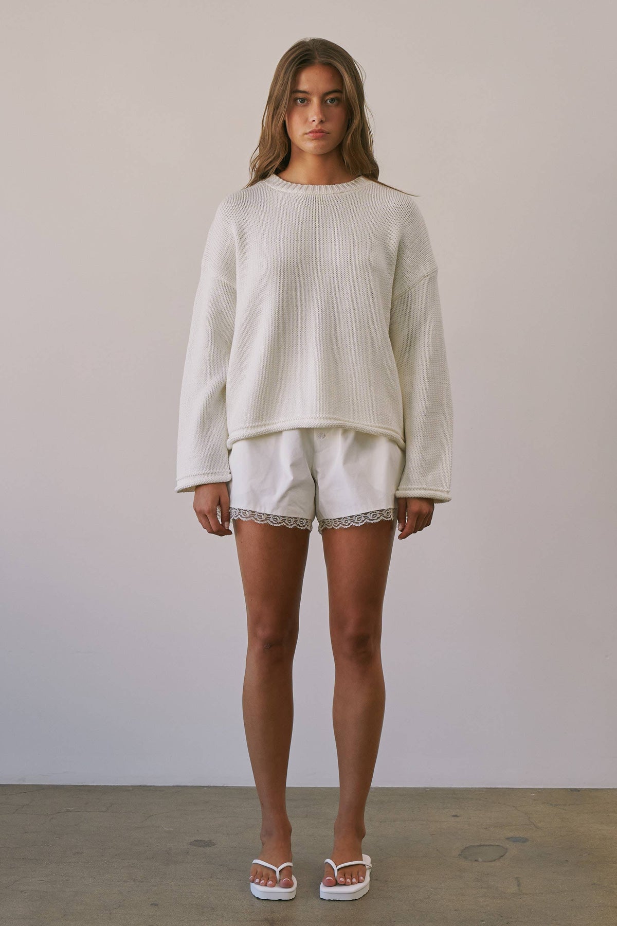 CSW4033 Hudson Cotton Crewneck Sweater