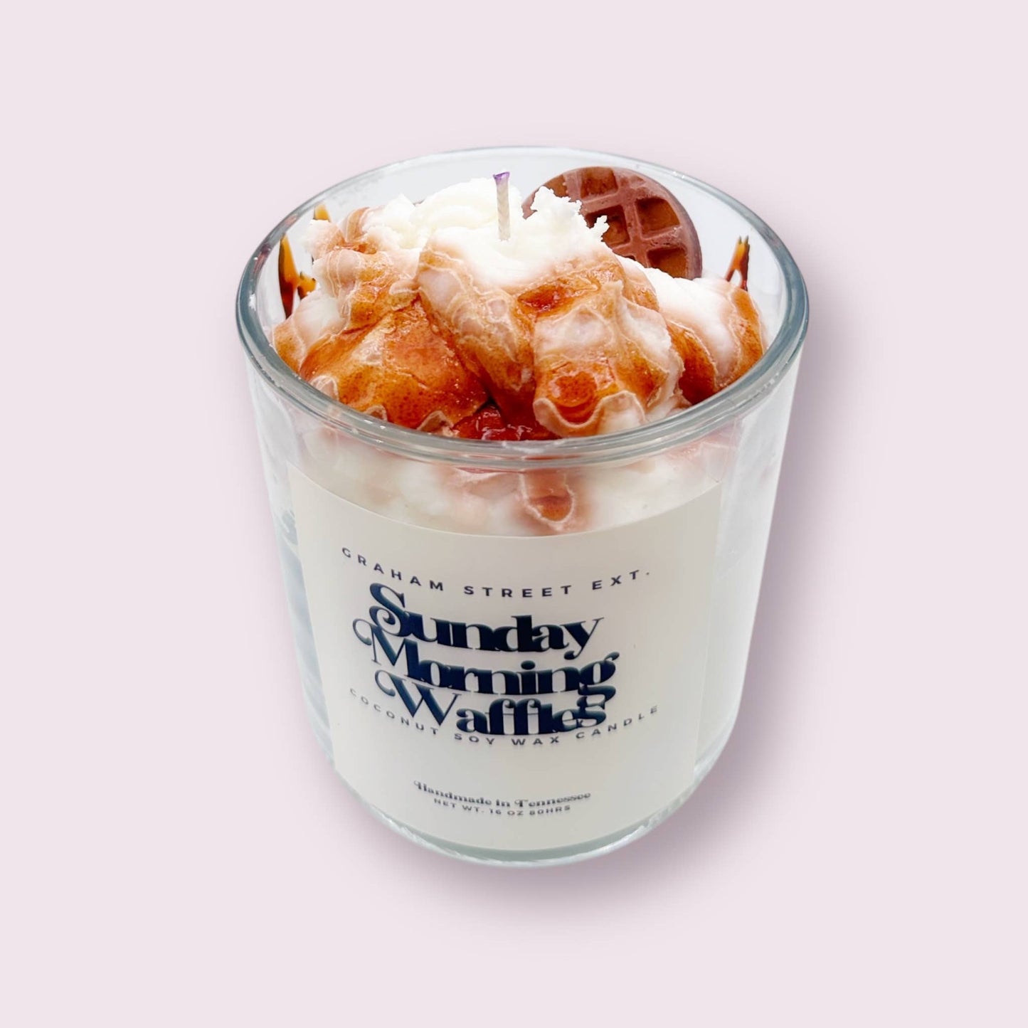 Waffles Dessert Candle