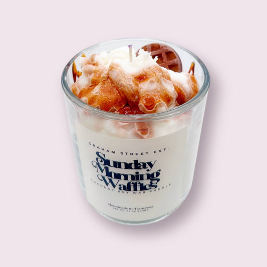 Waffles Dessert Candle