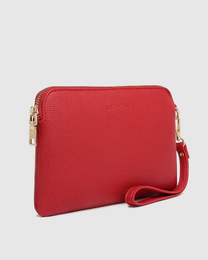 Poppy Wristlet - Red