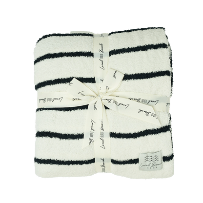 Striped Luxe Home Blanket