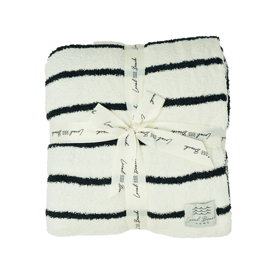Striped Luxe Home Blanket