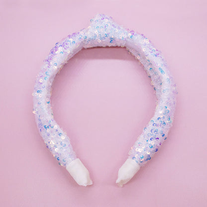 Kids Knot Headband - Sequin Knotted Hair Band Accessories