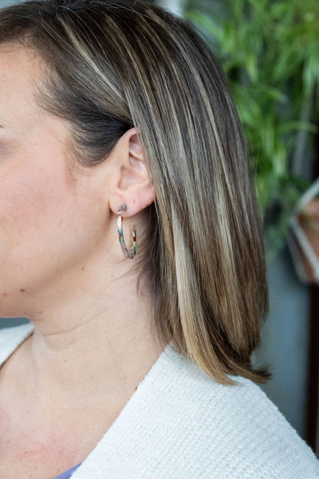 Camy Hoops - Multicolor // Jewelry, Earrings, Gift