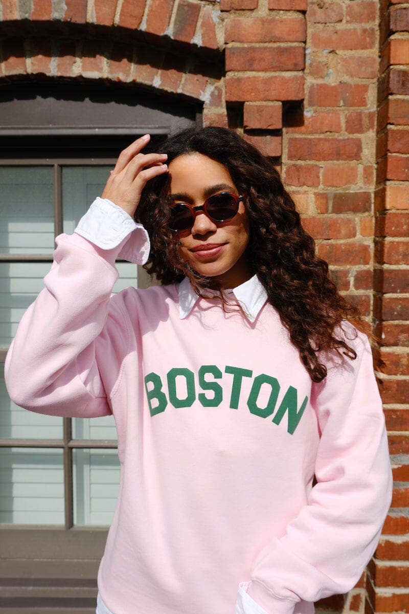 Boston Puff Sweatshirt