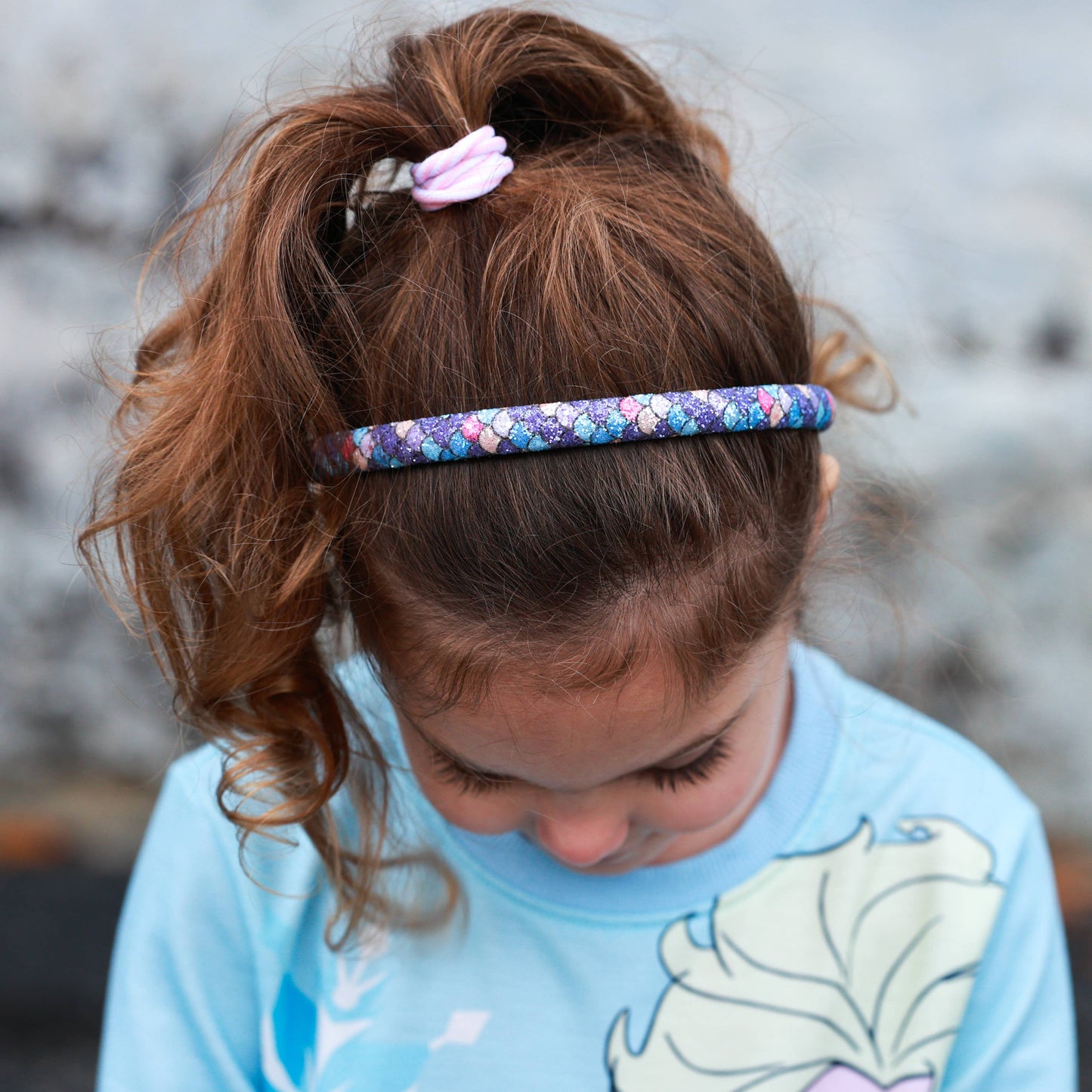 Mermaid Headband - Kids Thin Non Slip Hair Accessories