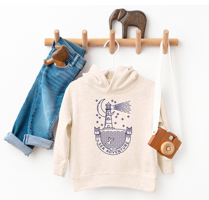 Sea Adventure Hoodie- Toddler- Kids Sweatshirt-Ocean Coastal