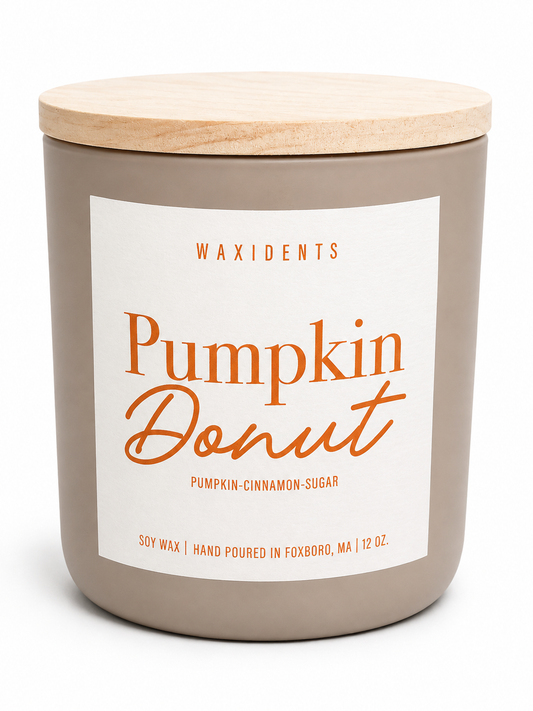 Pumpkin Donut Soy Wax Candle-12oz