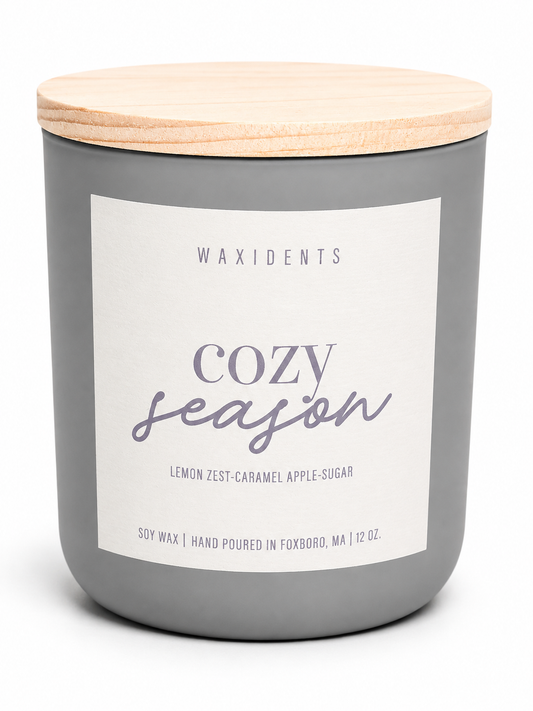 Cozy Season Soy Wax Candle-12oz