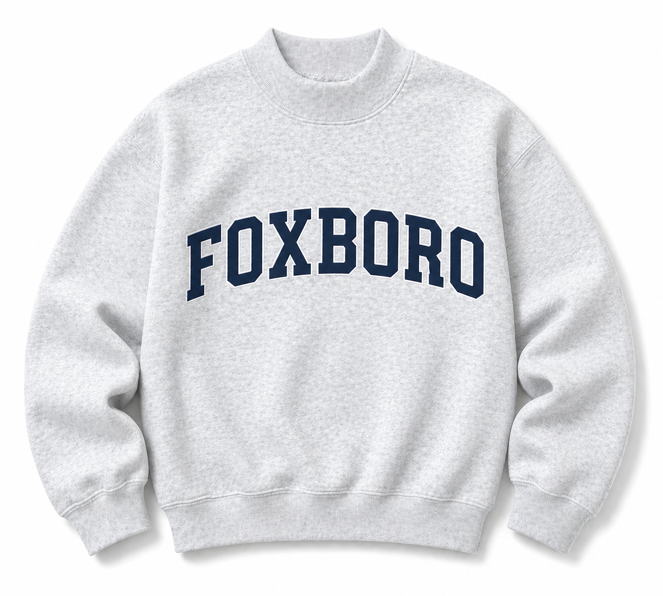 Foxboro Collegiate Mockneck - Grey
