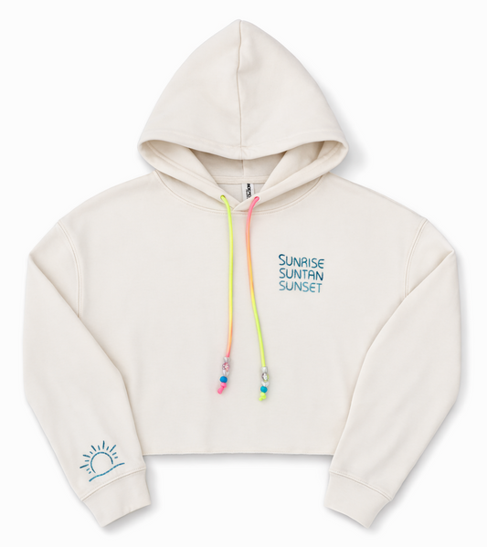 Sunrise Cropped Hoodie