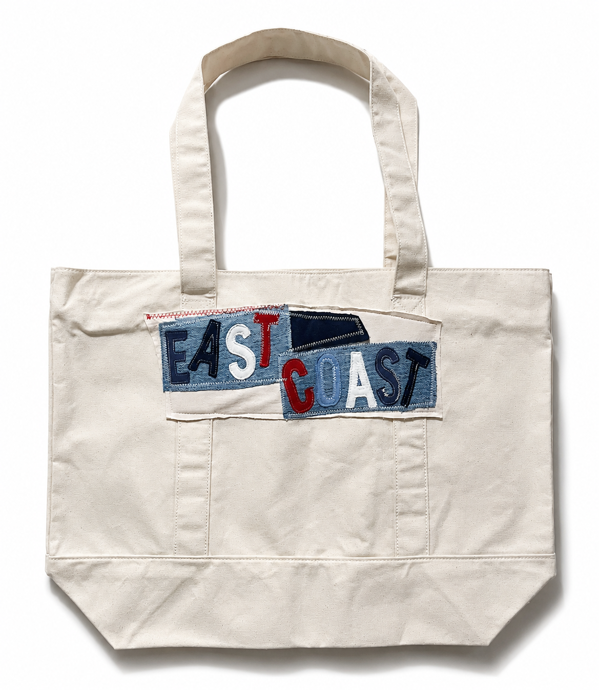 Hand Cut East Coast Applique - Tote Bag
