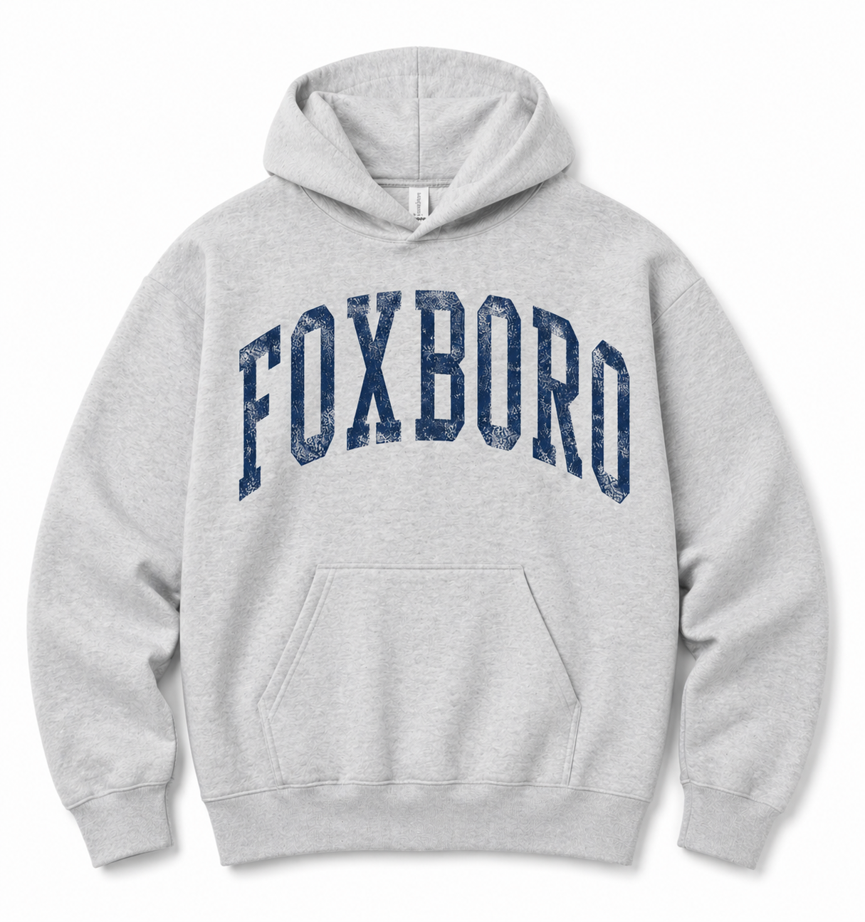 Foxboro - Grey Collegiate Hoodie