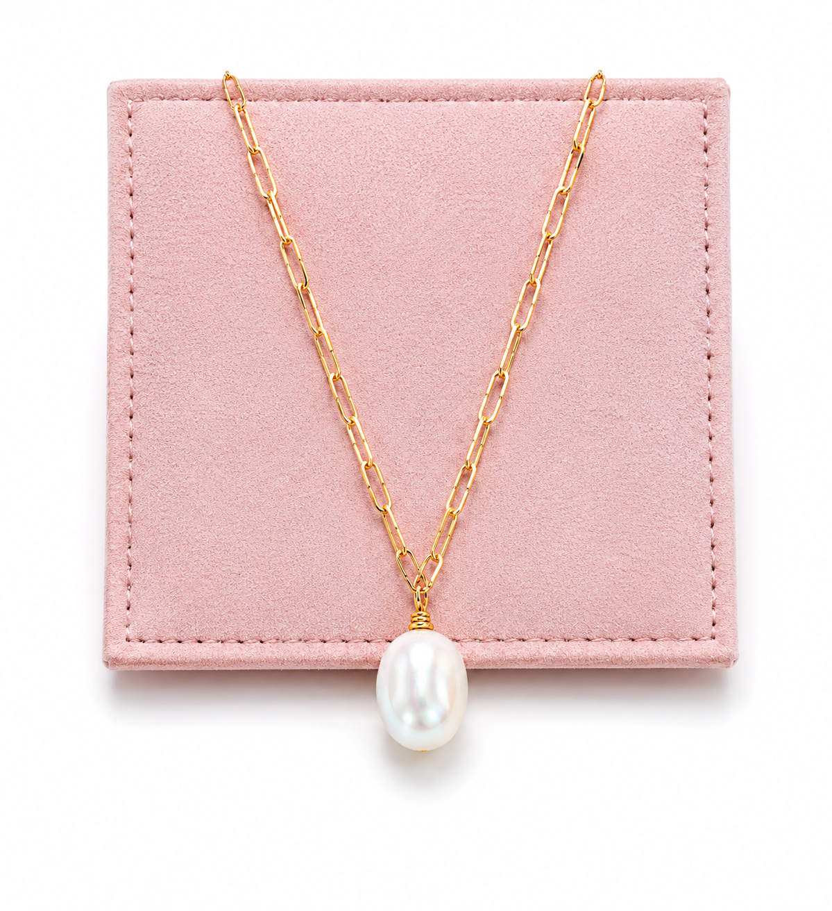 Pearl on paperclip