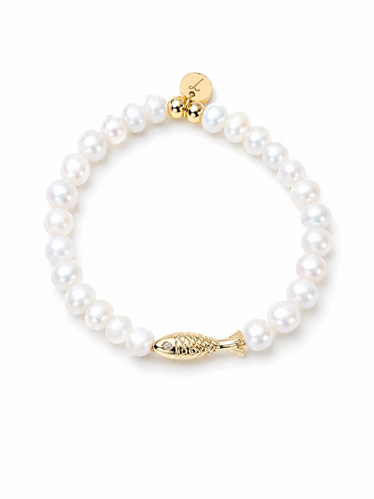 Sardine Pearlie Stacker Bracelet