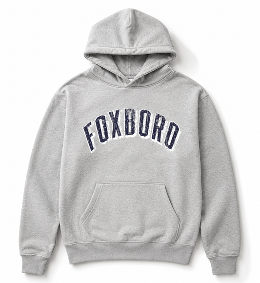 Vintage Foxboro - Grey Champion hoodie