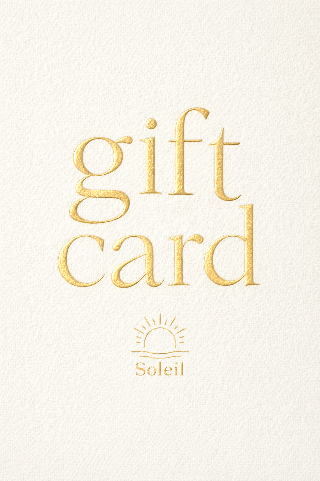 Soleil Boutique Gift Card