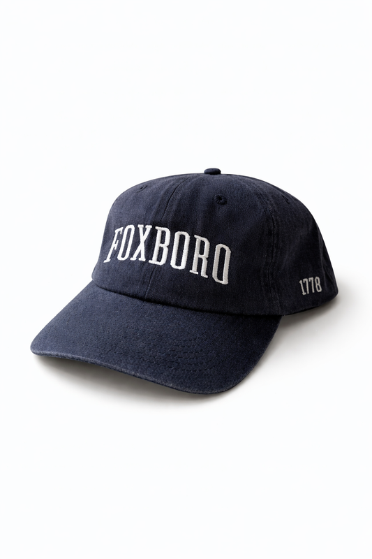 Navy Foxboro "Dad" Hat