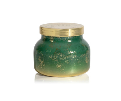 Crystal Pine Gold Glimmer Petite Jar Candle