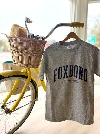 Foxboro Massachusetts Heather Grey T-Shirt