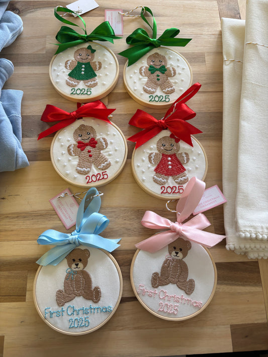Hand Made Holiday Ornaments