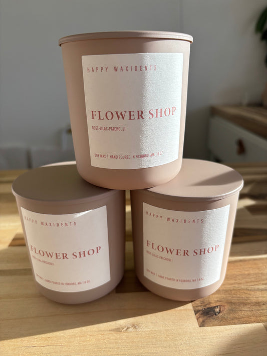 Flower Shop Soy Wax Candle-8oz