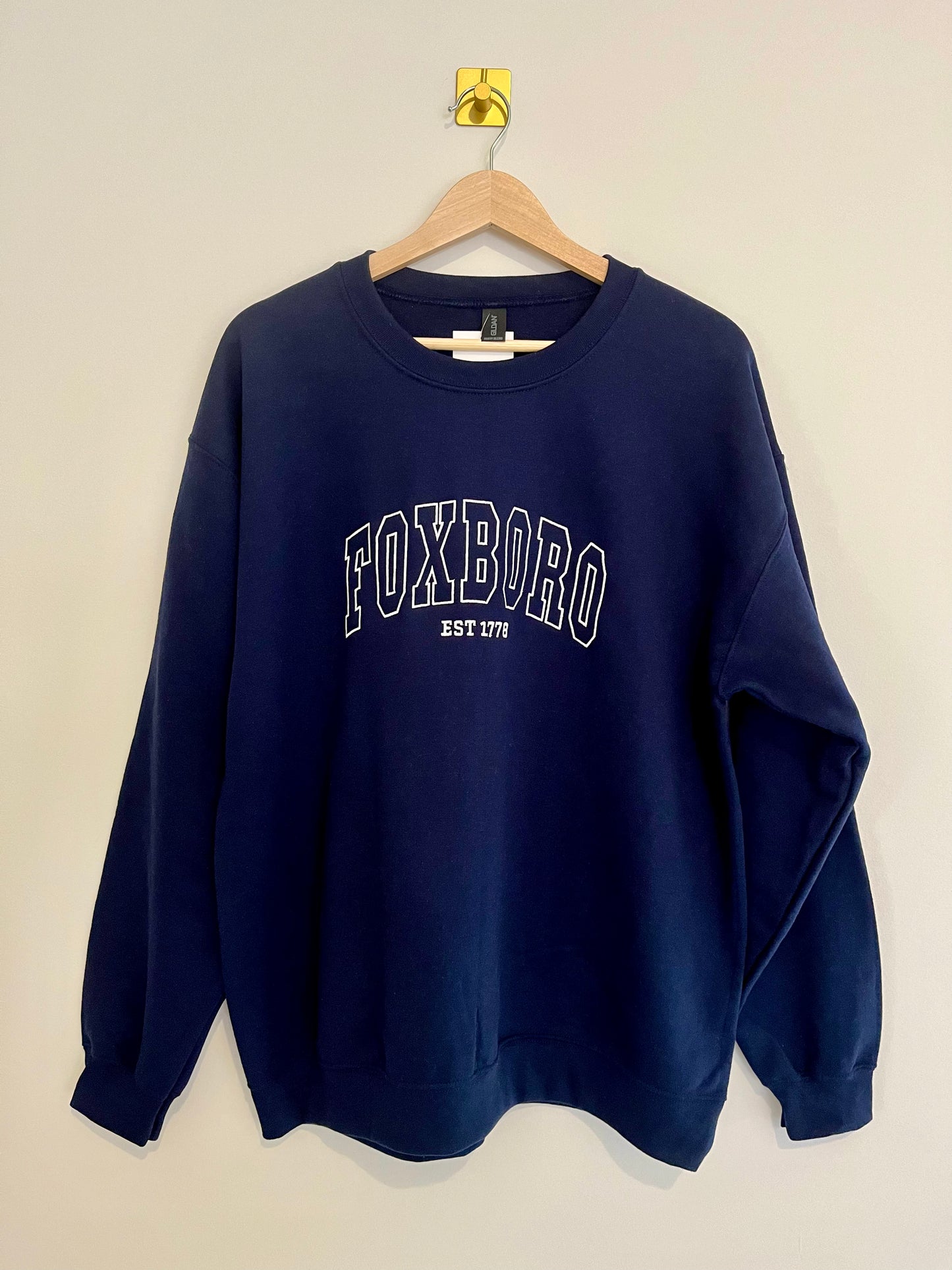 Foxboro Embroidered Sweatshirt