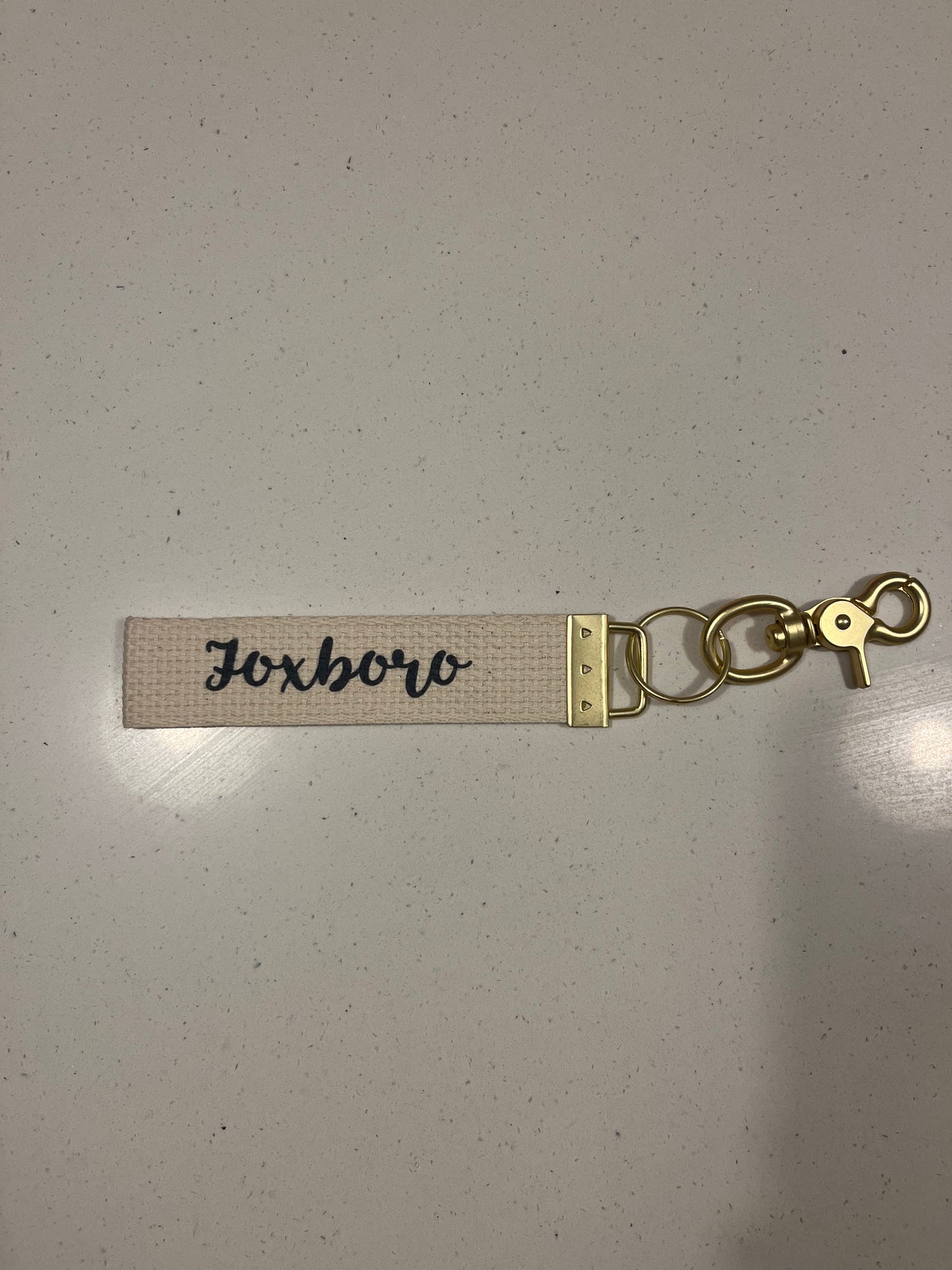 Foxboro Script Keychain