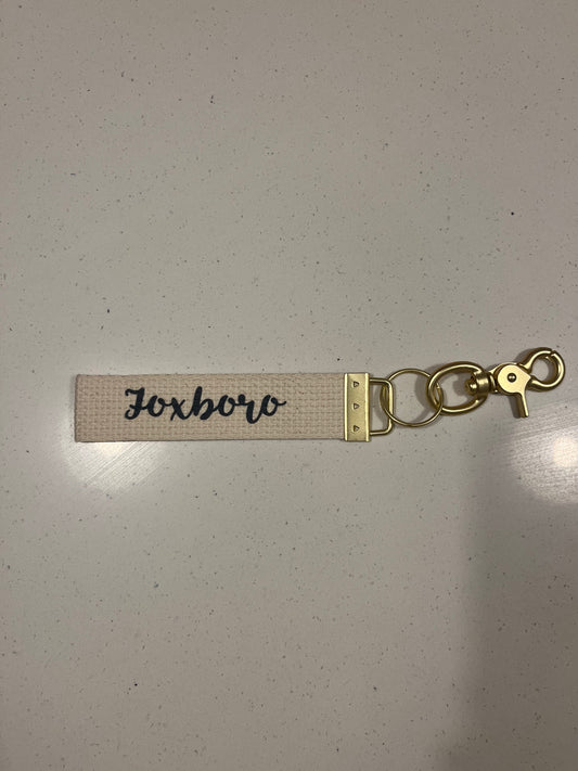 Foxboro Script Keychain