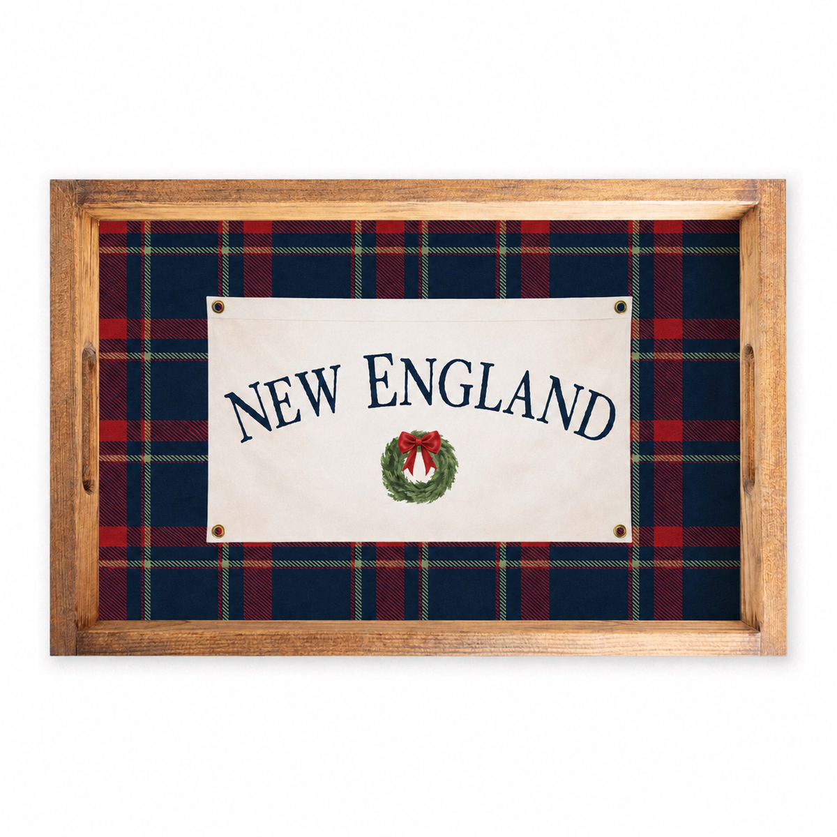 Tartan Banner New England Serving Tray