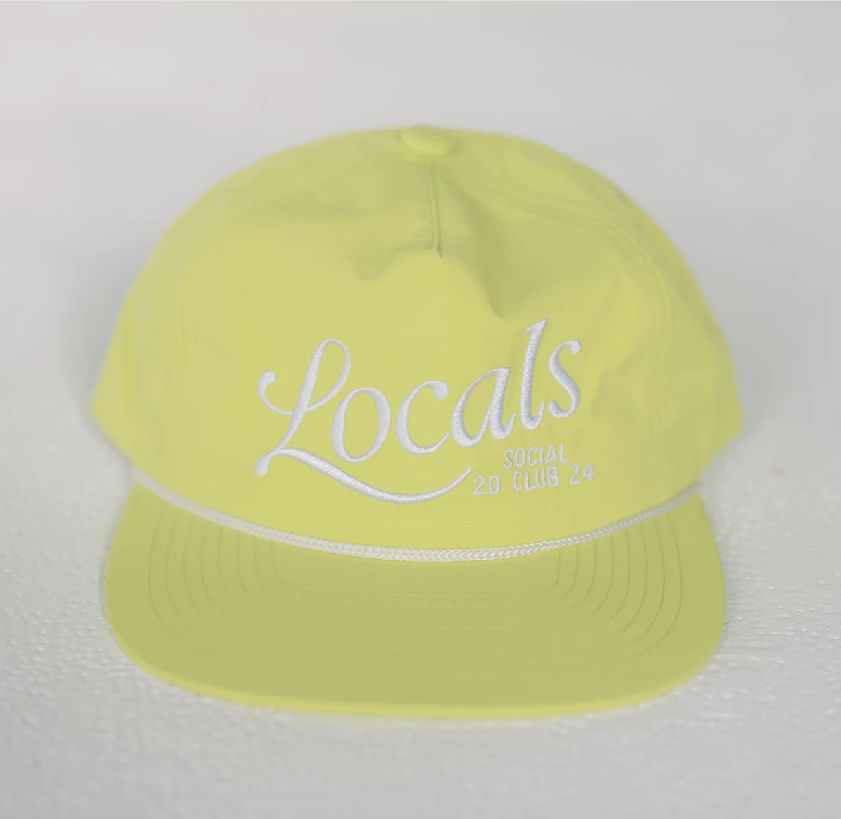 Locals Social Club - Lime Kids Snap Back