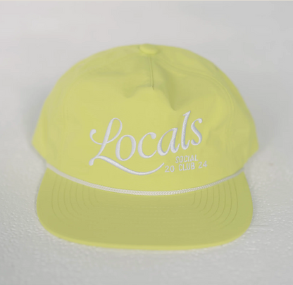 Locals Social Club - Lime Kids Snap Back