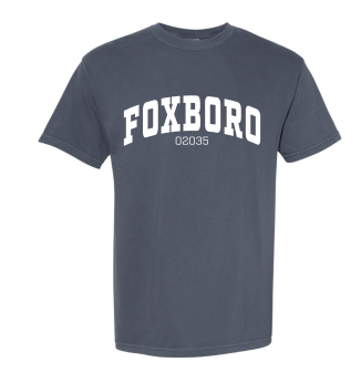 Vintaged Wash Foxboro Tee - Denim