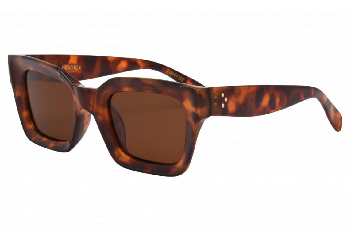 HENDRIX Tort/Brown Sunglasses