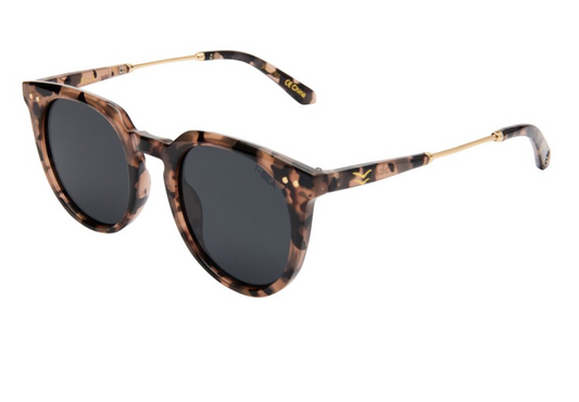 ELLA Blonde Tort/Smoke Sunglasses