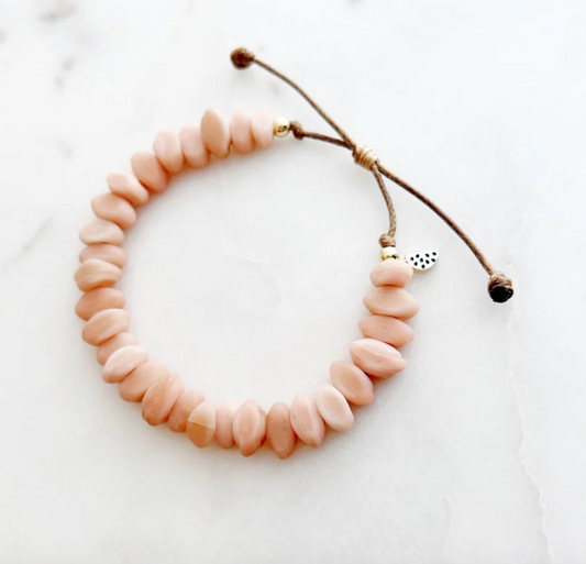 Sea Pink Bali Bracelet