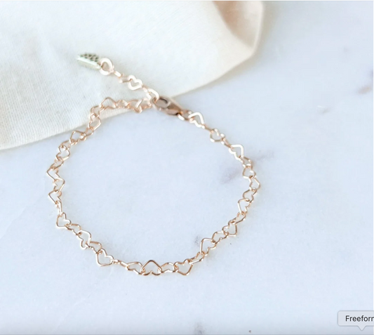 Love Lane Bracelet- Gold