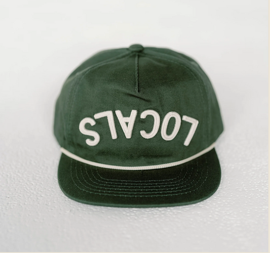 Upside Down Locals Adult Snapback Hat