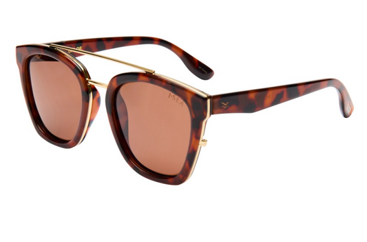 CHLOE TORT/Brown Sunglasses