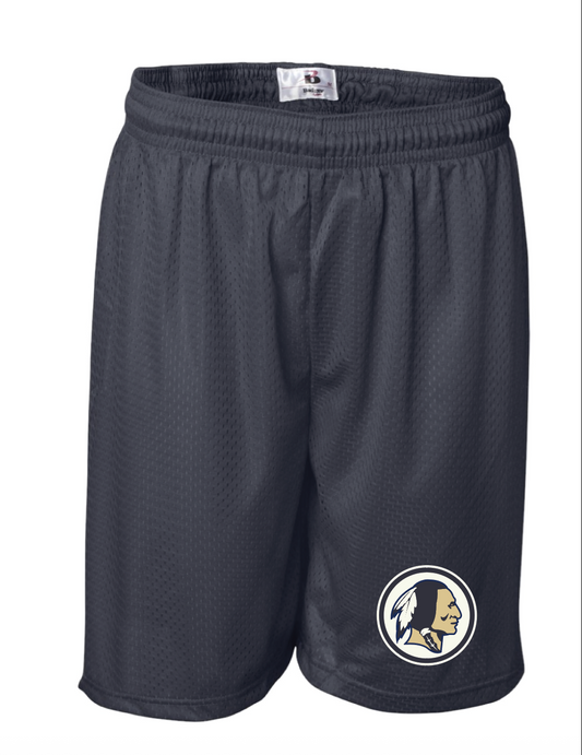 Youth Warrior Navy Foxboro Mesh Short