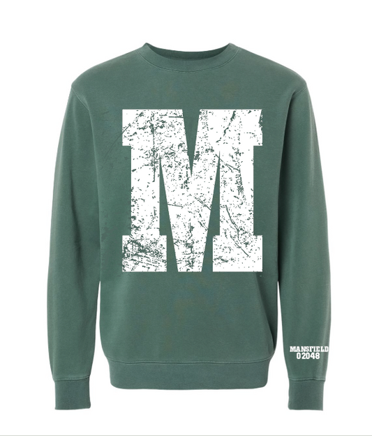 PRE-ORDER! Mansfield "M" Crewneck
