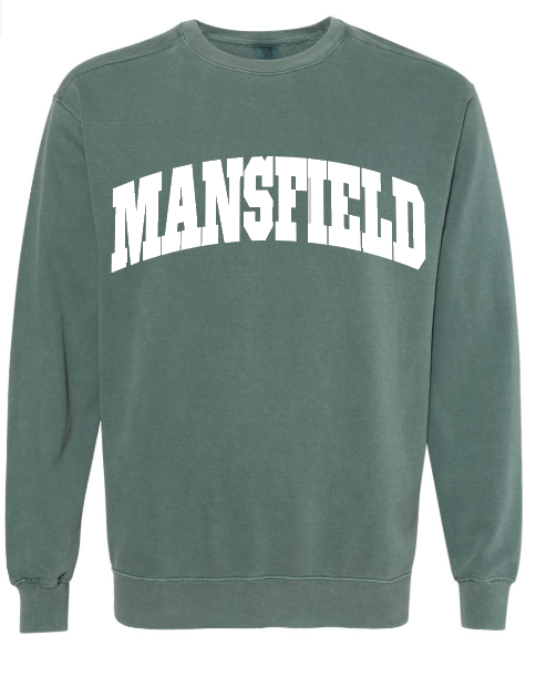 PRE-ORDER! Mansfield Green Comfort Colors Crewneck