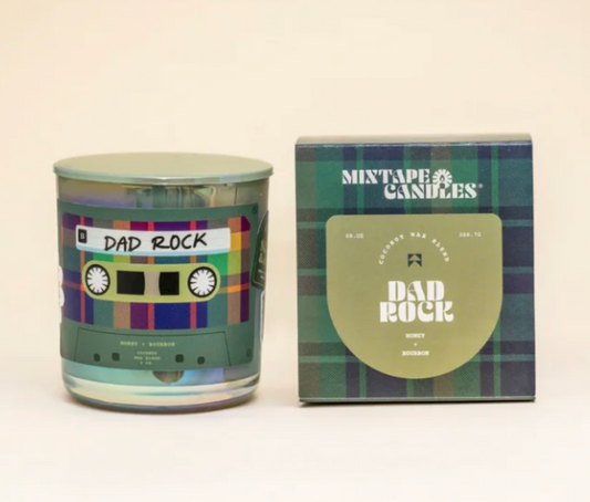 Dad Rock Candle - Mixtape Candles